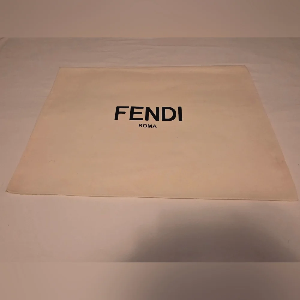 Fendi Roma Large Dust Bag Oversized 24x17 Storage Pouch Authentic